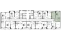 2 room apartment 53 m² Leninsky District, Russia