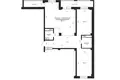 Mieszkanie 3 pokoi 89 m² Mińsk, Białoruś