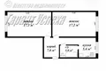 2 room apartment 50 m² Muchaviecki sielski Saviet, Belarus