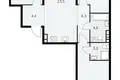 Квартира 3 комнаты 81 м² Москва, Россия