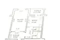 1 room apartment 43 m² Minsk, Belarus
