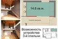 Casa 246 m² Piatryskauski sielski Saviet, Bielorrusia