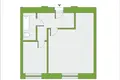 1 room apartment 35 m² Warsaw, Poland