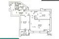 Квартира 2 комнаты 62 м² Минск, Беларусь