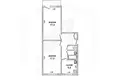 Квартира 2 комнаты 50 м² Мухавецкий сельский Совет, Беларусь