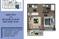 Квартира 3 комнаты 70 м² Мезитли, Турция