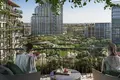Residential complex Apartments Central Park by Meraas with panoramic views of a green park, near the beaches and the Burj Khalifa, City Walk area, Dubai, UAE