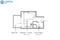 1 room apartment 23 m² Vilnius, Lithuania