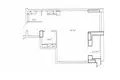 1 room apartment 44 m² Minsk, Belarus