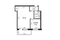 1 room apartment 29 m² Minsk, Belarus
