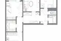 Wohnung 3 zimmer 66 m² Minsk, Belarus