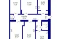 5 room apartment 87 m² Minsk, Belarus