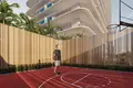 Complejo residencial New residence Samana Lake Views with swimming pools and lounge areas close to a highway, Production City, Dubai, UAE