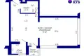 Appartement 3 chambres 58 m² Minsk, Bélarus