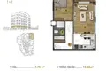 Квартира 1 спальня 58 м² Sinan, Турция