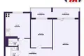 Mieszkanie 2 pokoi 45 m² Soligorsk, Białoruś