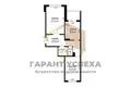 2 room apartment 57 m² Brest, Belarus