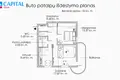 Квартира 2 комнаты 52 м² Вильнюс, Литва