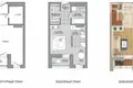 1 room apartment 30 m² Minsk, Belarus
