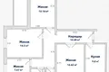 Wohnung 4 zimmer 80 m² Homel, Belarus