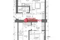 Apartamento 3 habitaciones 58 m² Grodno, Belarús