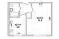 Appartement 1 chambre 21 m² Brest, Bélarus