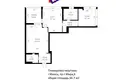 Квартира 2 комнаты 67 м² Минск, Беларусь