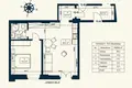 Apartamento 2 habitaciones 48 m² Jurmala, Letonia