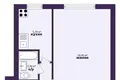 Appartement 1 chambre 31 m² Salihorsk, Bélarus