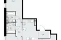 3 room apartment 75 m² poselenie Sosenskoe, Russia