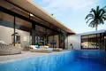 Kompleks mieszkalny New residential complex of villas with pools in Samui, Thailand