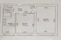 2 room apartment 51 m² Minsk, Belarus