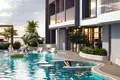 Жилой комплекс Новая высотная резиденция Q Gardens Aliya с бассейнами и бизнес-залом, JVC, Дубай, ОАЭ