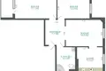 Квартира 3 комнаты 63 м² Минск, Беларусь