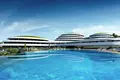 Residential complex Modern residence with a view of the sea, swimming pools and a spa center, Izmir, Turkey