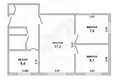 Appartement 3 chambres 50 m² Muchaviecki sielski Saviet, Bélarus