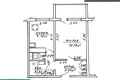 1 room apartment 29 m² Minsk, Belarus