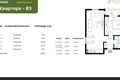 Mieszkanie 2 pokoi 43 m² Boreti, Czarnogóra