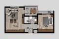 Apartamento 2 habitaciones 65 m² Limonlu, Turquía