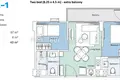 Wohnung 2 Schlafzimmer 46 m² Choeng Thale, Thailand