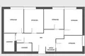 5 room apartment 57 m² Warsaw, Poland