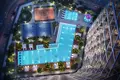 Kawalerka 36 m² Dubaj, Emiraty Arabskie