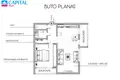 Apartamento 2 habitaciones 50 m² Vilna, Lituania