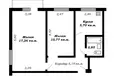 2 room apartment 42 m² Homel, Belarus