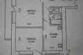 Mieszkanie 2 pokoi 46 m² Mińsk, Białoruś