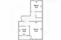 2 room apartment 66 m² Brest, Belarus