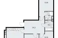 Mieszkanie 3 pokoi 79 m² Wnukowo, Rosja