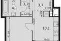 Appartement 1 chambre 37 m² Moscou, Russie