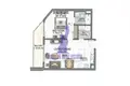 Wohnung 1 zimmer 755 m² Dubai, Vereinigte Arabische Emirate