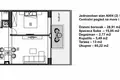 1-Schlafzimmer-Penthouse 65 m² Budva, Montenegro